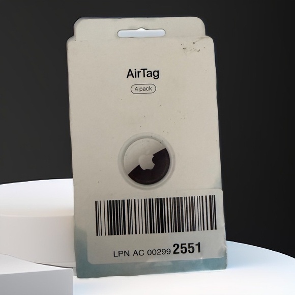 Apple AirTag Tracking Device, Pack of 4 - Picture 1 of 5